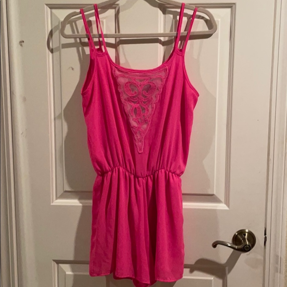 Pink romper